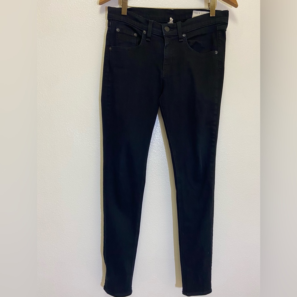 rag & bone Black Skinny Jeans